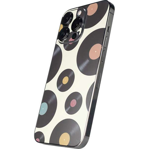 Colorful Records iPhone 14 Pro Skin